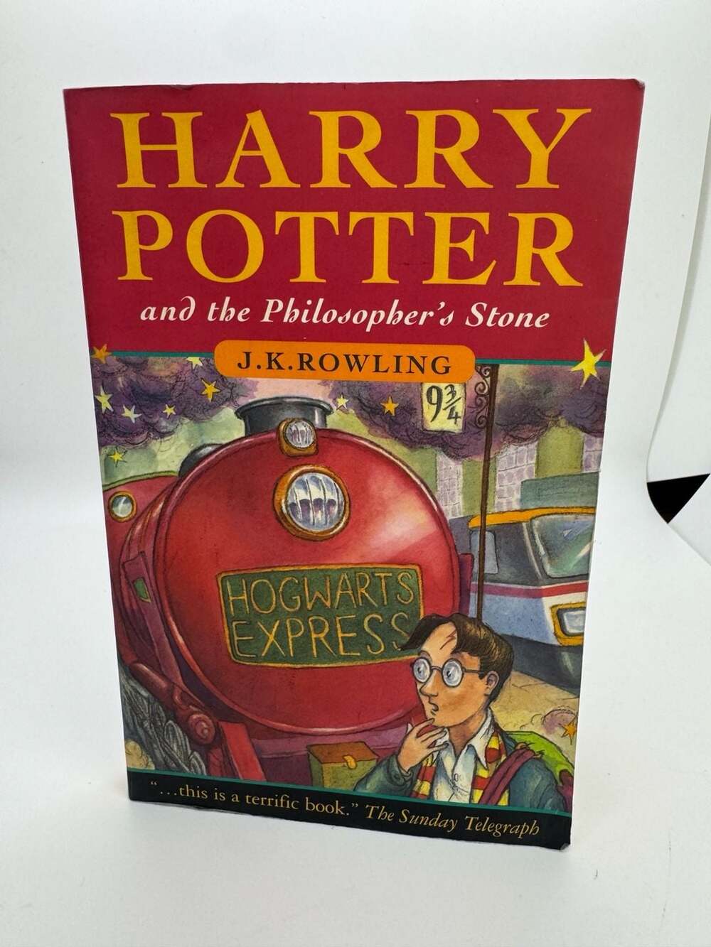 Harry Potter and the Philosopher's Stone by J.K. Rowling (Bloomsbury Paperback)